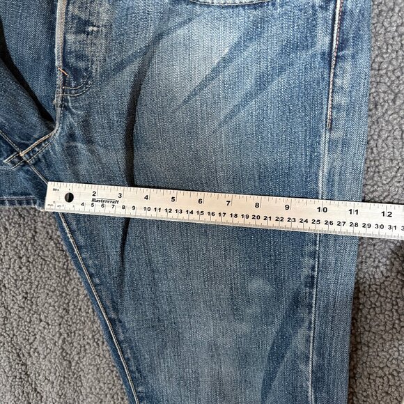 Levi's Skinner USA Made Low Rise Boot Cut Jeans - Men's Size 34*32 - Blue - Picture 10 of 12